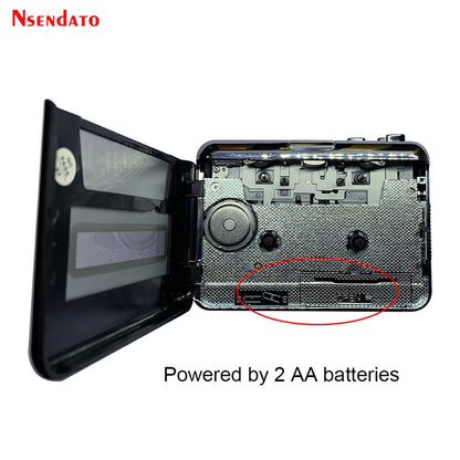 Portable USB Cassette to MP3 Converter & Music Player