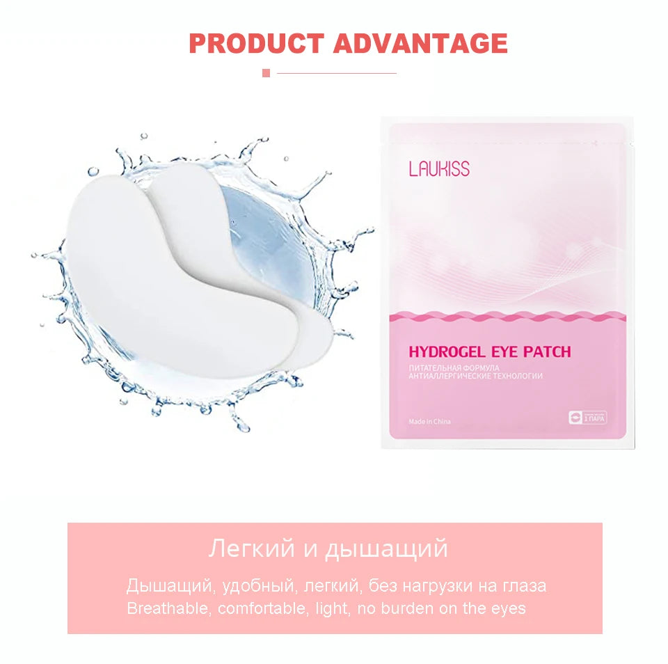 50/200/500 Eyelash Extension Patches — Style Under Eye Pads & Stickers for Grafted Lashes