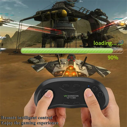 G13 IMAX Giant Screen VR Glasses — 3D Virtual Reality Helmet for 4.7–7" Phones, Game Controller Compatible