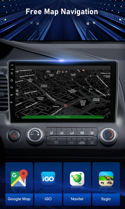 Srnubi 2DIN Car Radio Android 12 – Universal 7"/9" CarPlay Multimedia Player for Nissan, Honda, Toyota, Lada, Volkswagen, Hyundai