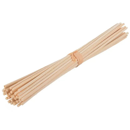 50PCS Aroma Nature Rattan Sticks – Reed Diffuser Sticks for Home Fragrance & Air Freshener, 40/35/30/24/22/19/10cm