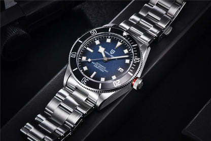 PAGANI DESIGN 2025 BB58 Men's Watch – Retro Automatic NH35A Mechanical, Luxury 100M Waterproof Wristwatch