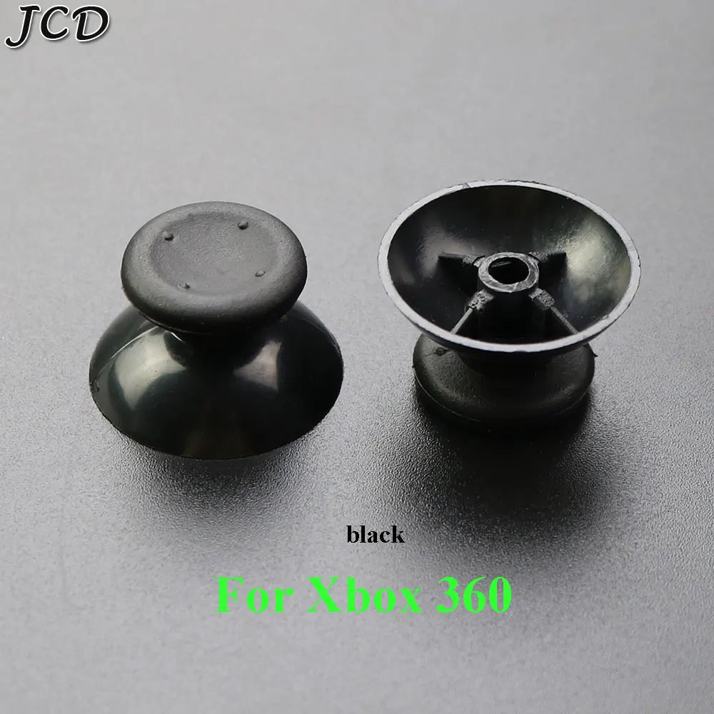 JCD 10PCS Replacement 3D Analog Thumbstick Caps – Mushroom Grip Covers for PS2, PS3, PS4 Pro, PS5, Xbox One & 360