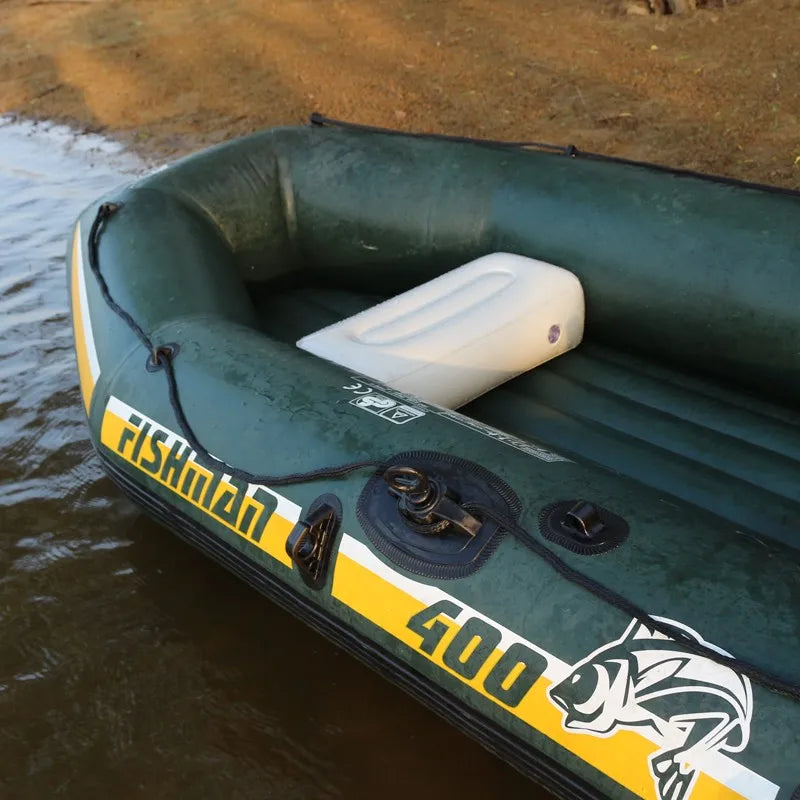 Air Cushion Inflatable PVC Seat for Boat - Thick, Foldable, Big Valve for Outdoor Camping & Fishing