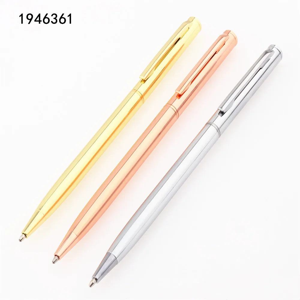 Luxury Gold Ballpoint Pen – Premium Fine Point Writing Pen for Business, Office & School Use