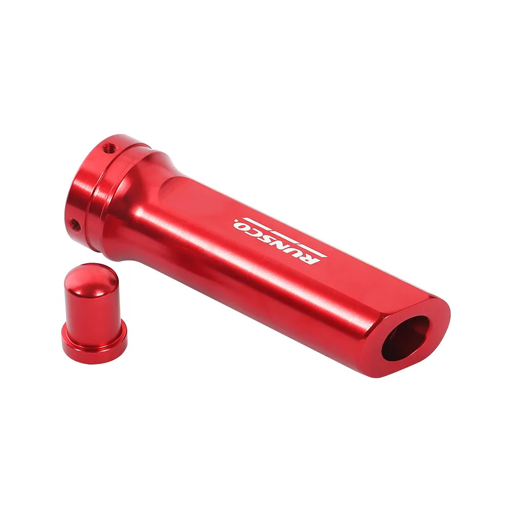 Aluminum Car Hand Brake Sleeve Handle Cover - Anti-Slip Decoration & Protector