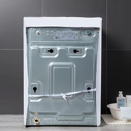 Cute Cartoon Drum Washing Machine Cover - Waterproof and Dustproof, Household Dryer Dust Cover, Clean Protection 2#