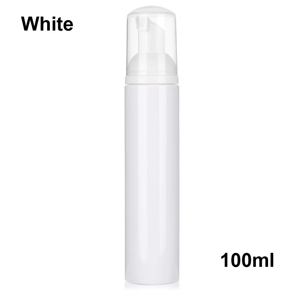 Foaming Soap Dispenser Bottles – 30/50/60/80ML Plastic Pump Bottles for Shampoo, Lotion & Shower Gel