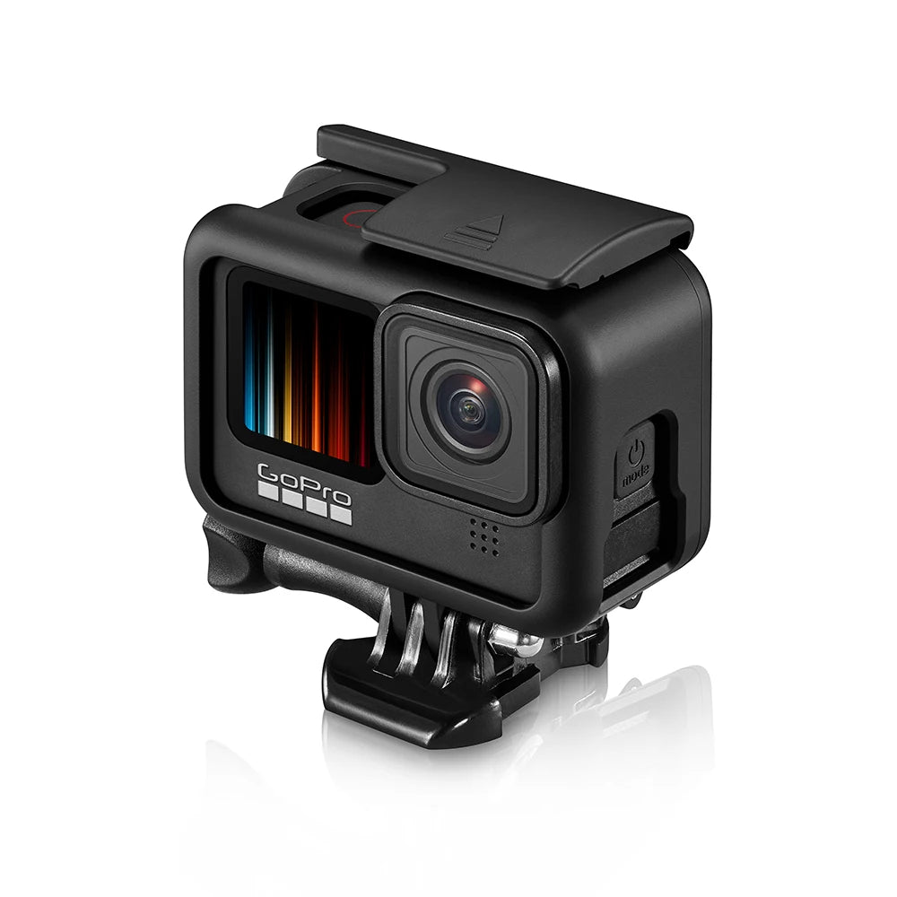 GoPro Protective Frame Case – Action Camera Housing Case for GoPro Hero 13/12/11/10/9 Black with Durable Shockproof Protection & Mount Accessory Support