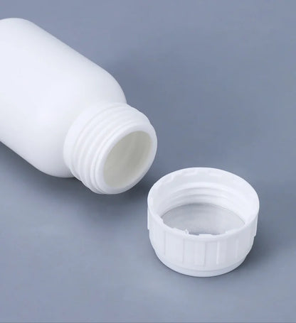 Empty Fluorinated Plastic Bottle with Tamper-Evident Cap — Leakproof Refillable Liquid Container 50ml-1000ml
