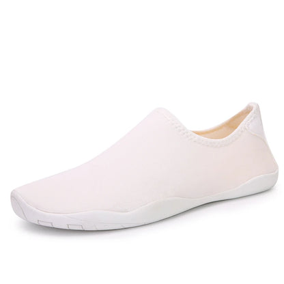Solid Color Unisex Quick-Drying Aqua Sneakers - Children’s Swimming & Beach Water Shoes, Barefoot Shoes for Women