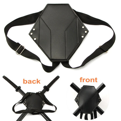Black Sword Carrying Bag – Cosplay Ninja Turtle & Deadpool Costume Holster, Anime Prop Storage Case