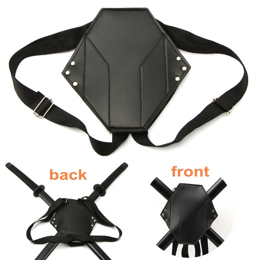 Black Sword Carrying Bag – Cosplay Ninja Turtle & Deadpool Costume Holster, Anime Prop Storage Case