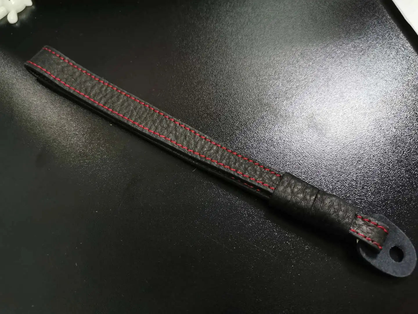 AYdgcam Genuine Leather Camera Wrist Strap - Handmade Adjustable Hand Grip for Fujifilm XT4 X100F Leica Q2 Canon Nikon Sony Lumix Panasonic Cameras