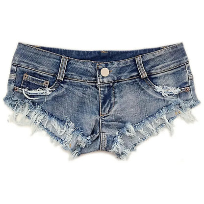 Fashion Summer Women’s Mini Denim Shorts – Sexy Skinny Booty Shorts for Club & Party Wear