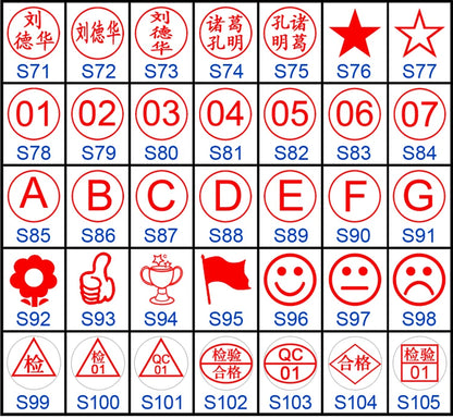 Custom Rubber Flash Stamp – Personalized Name, Logo, Signature for QA, Kids, Scrapbooking & Branding