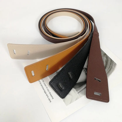 High-Quality Knot Designer Belts for Women: Soft PU Leather Long Waistband - Wide Waist Corset Belt Cummerbunds