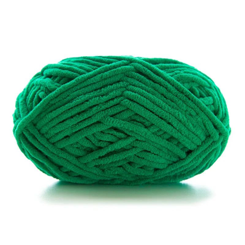 50g/Ball DIY Knitting Yarn – Soft Wool for Baby Scarf, Hat, Chunky Crochet Thread