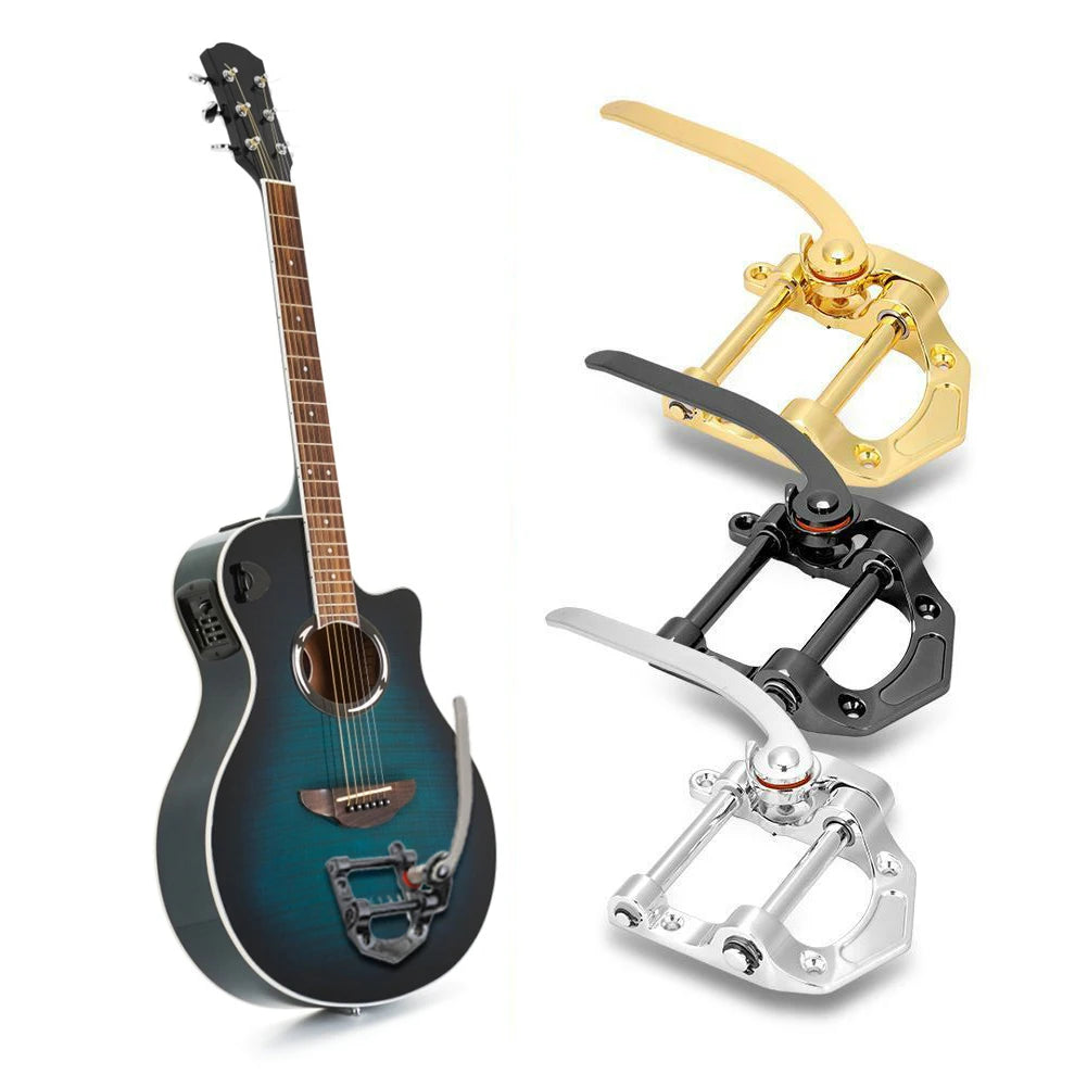 Electric Guitar Tremolo Bridge – LP/SG Style String Board Rocker for Fat Body Guitars