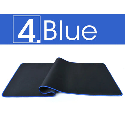 Large Waterproof Gaming Mouse Pad – Anti-Slip Natural Rubber Desk Mat with Locking Edge, Multi-Size PC Keyboard & Mouse Mat for Gaming & Office