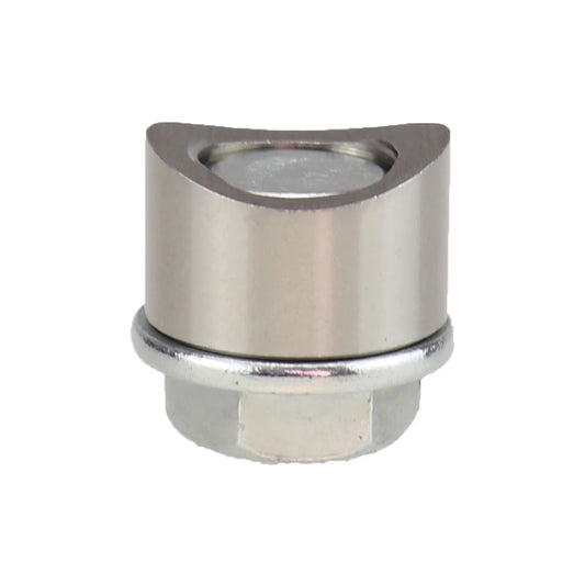 Oxygen Sensor Stainless Steel Bung Plug Nut Kit — Stepped Mounting Cap, Wideband Nut Fitting for Weld Bungs M18x1.5