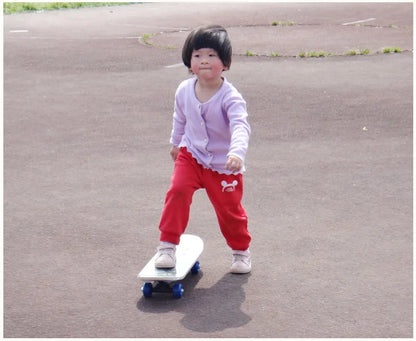 60cm Kids' Beginner Skateboard – Double Rocker Maple Deck with Cartoon Design for Outdoor Fun