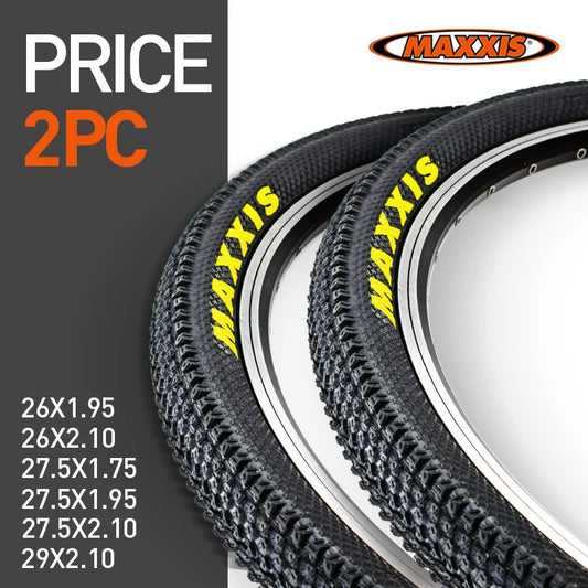 2pcs MAXXIS Bicycle Tire - 26x2.1, 27.5x1.75, 27.5x1.95, 26x1.95, 27.5x2.1, 29x2.1 - 60TPI MTB Mountain Bike Pace Steel Wire Tyre