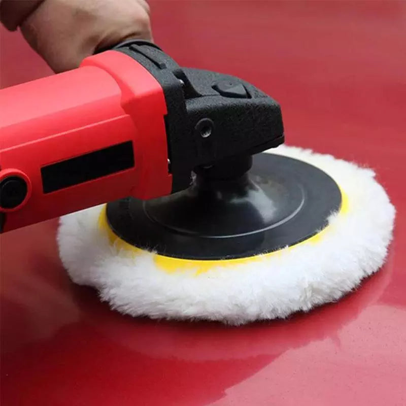Universal Car Polish Pad 3/4inch - Soft Wool Machine Waxing Polisher for Car Body Polishing - M10/M14 Cleaning Discs Accessories