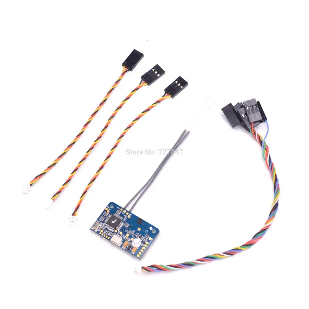 FlySky FS-IA10B/IA6B/X6B/FS-A8S Receiver – Compatible with i6, i10, CT6B, T6, TH9X Remote Control Transmitters