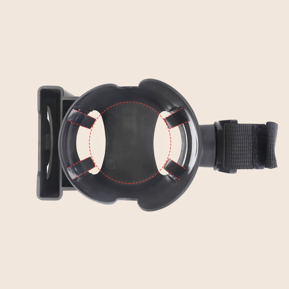 Universal Stroller Cup & Phone Holder – Water Bottle Support Accessory for Baby Carriages, ABS Material