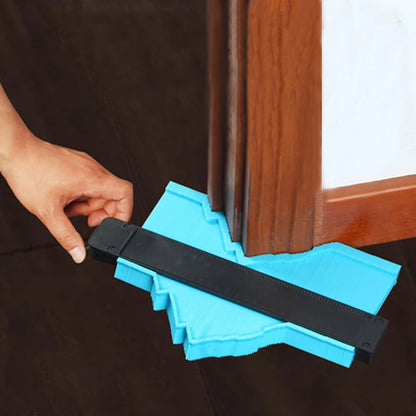 Profile Contour Gauge Line Copier Ruler: Cutting Template for Woodworking & Ceramic Tiling - Measuring Instrument Tool