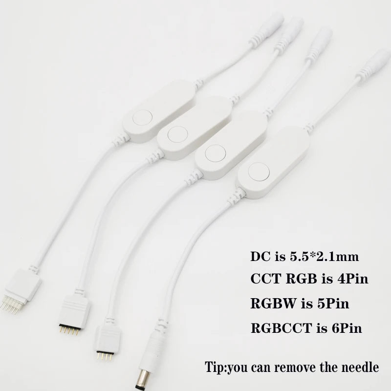 Zigbee 3.0 Smart LED Controller – DC 5V/12V/24V Dimmer for Single Color, CCT, RGB, RGBW & RGBCCT LED Strips, Compatible with Tuya, Alexa & SmartThings