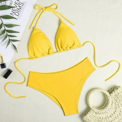 Women Brazilian Bikini Set - Sexy Push-Up Two Piece Swimsuit Beachwear Swimwear Bathing Suit