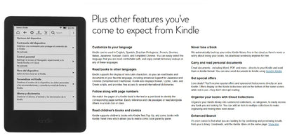 Original Kindle 6/8 Used eBook Reader – 6" E-Ink Touchscreen WiFi eReader, No Light, Better Than Kobo