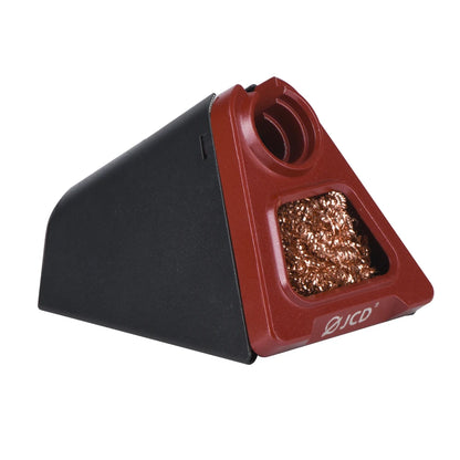 JCD 820 Aluminum Alloy Soldering Iron Stand – Electric Holder with Copper Cleaning Ball & RMA Flux