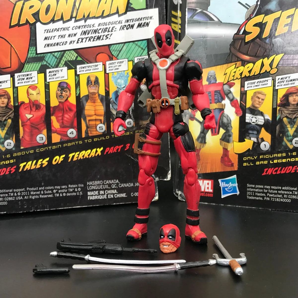 MU Universe 3.75" Action Figure - Warmachine, Human Torch, Spidey, Vision, Deadpool & Dogpool Collectible Figures