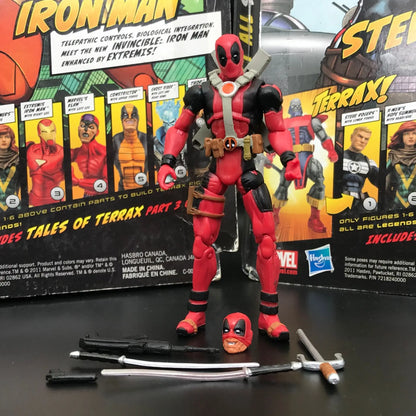 MU Universe 3.75" Action Figure - Warmachine, Human Torch, Spidey, Vision, Deadpool & Dogpool Collectible Figures