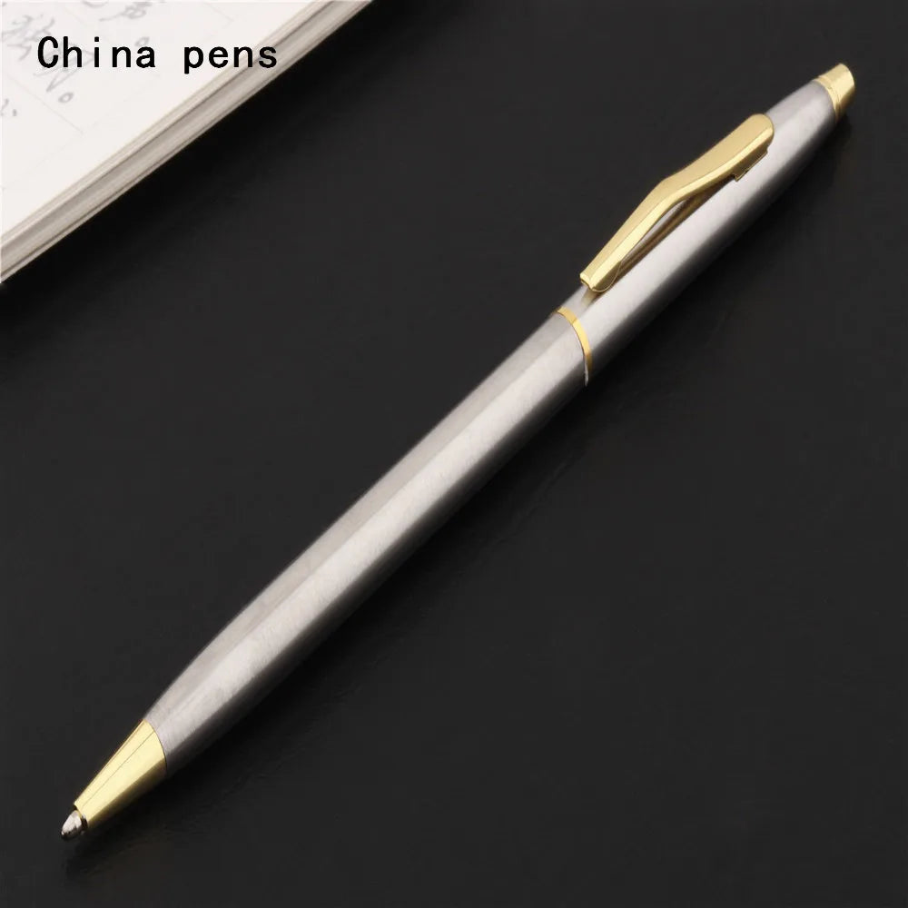 Luxury Model 003 Gold Ballpoint Pen – Premium Color Fine Point Writing Pen for Business, Office & School Stationery