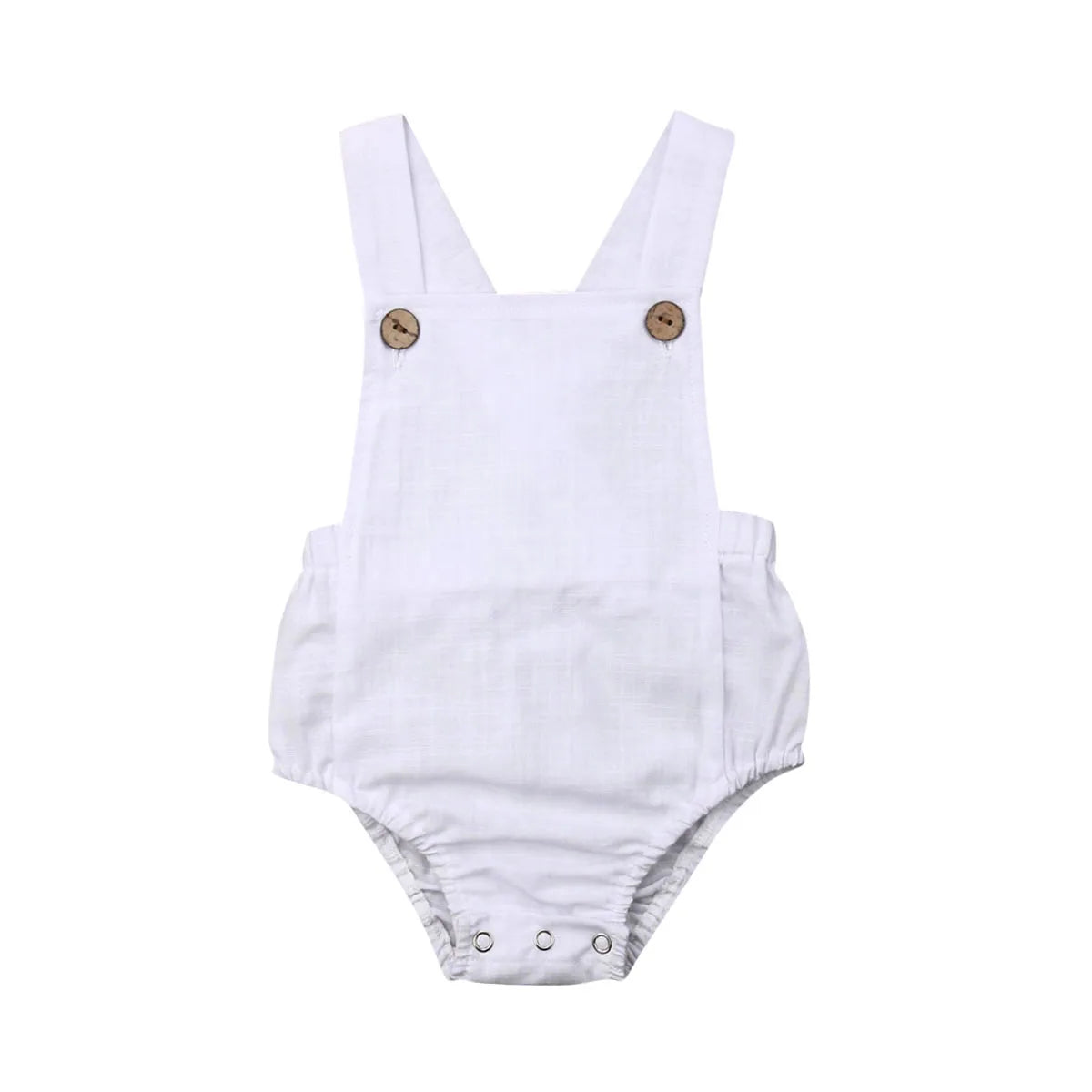 Newborn Baby Sleeveless Romper - Casual Summer One-Piece Jumpsuit for Boys & Girls