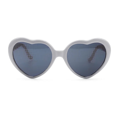 Women’s Fashion Heart-Shaped Glasses Watch - Nighttime Light Diffraction to Heart Shape, Stylish Female Sunglasses