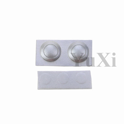 YuXi GBA SP Replacement Kit - Screw Covers & Luminous Dust Plug Rubber Set for Gameboy Advance SP