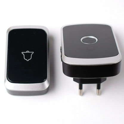 Waterproof Wireless Doorbell — AC 100V-240V EU Plug, Smart Remote Control, Battery Included, Plug & Play