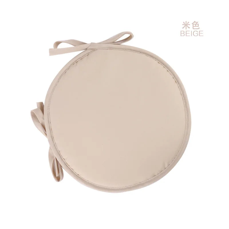 Round Chair Cushion – Candy Color Seat Pad with Drawstring, Home Decor & Office Chair Cushion, 30cm & 38cm