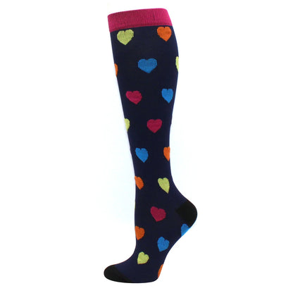 Compression Support Socks for Men & Women – Running Nursing Stockings for Edema, Varicose Veins & Blood Circulation Sports Wear