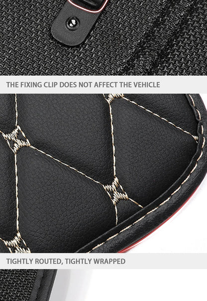 PU Leather Car Seat Back Protector – Anti-Kick Pad for Kids, Child Kick & Dirt Protection, Auto Accessories