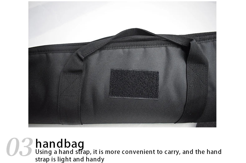 Outdoor Tactical Rifle Gun Bag – Hunting Carry Case with Shoulder Strap, Air Gun & Shooting Backpack