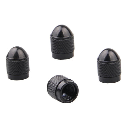 Aluminum Alloy Electric Scooter Valve Caps - Schrader Valve Dust Covers for Ninebot MAX G30, Xiaomi Mijia M365, and Scooter Accessories