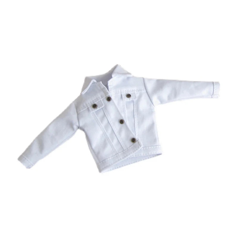 Blythe Doll Denim Clothes – Fashion Jacket & Outfit for OB24 Azone 1/6 Doll Accessories