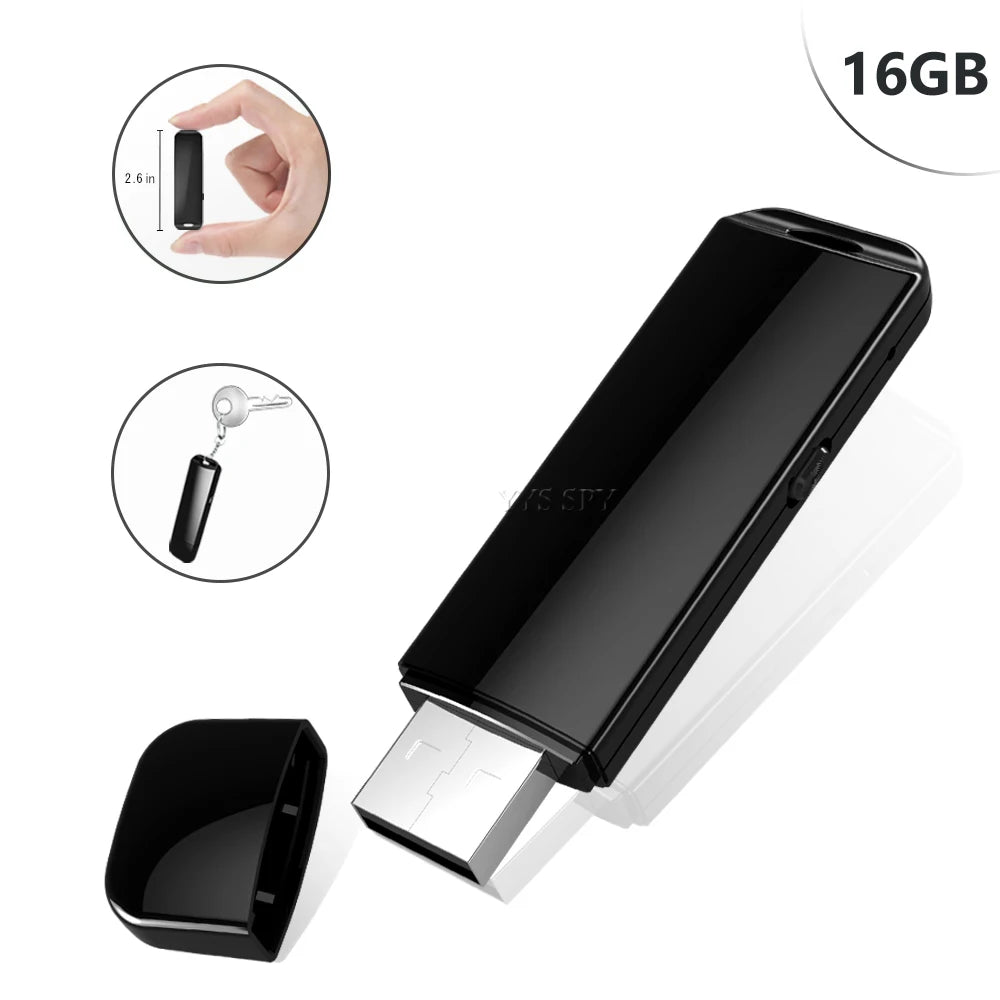 Mini USB Digital Voice Recorder – 20 Hour Portable MP3 Audio Recording Device, Tiny Micro Grabadora de Voz