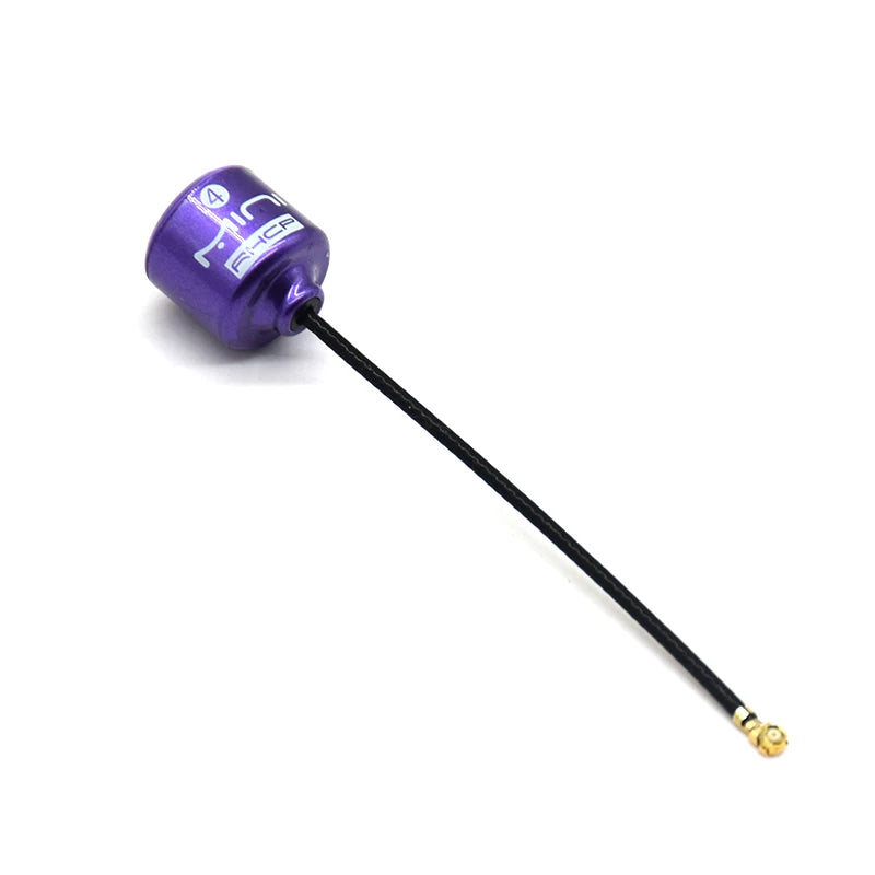 5.8G 4 RHCP Lollipop FPV Antenna – High Gain 2.8dBi SMA/RP-SMA/MMCX/UFL for Racing Drones